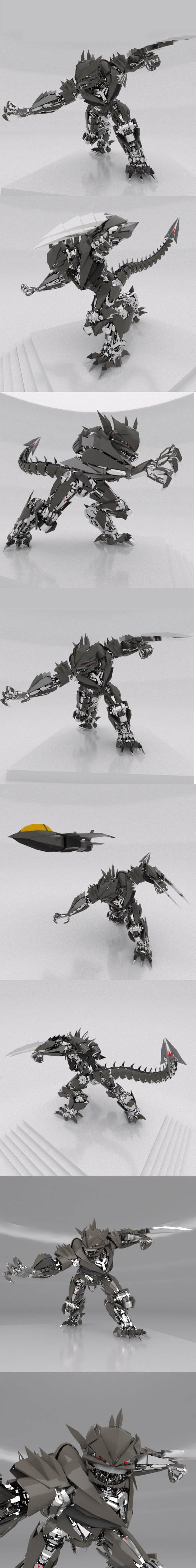 Transformers:decepticon Eviscerator - 3DOcean Item for Sale