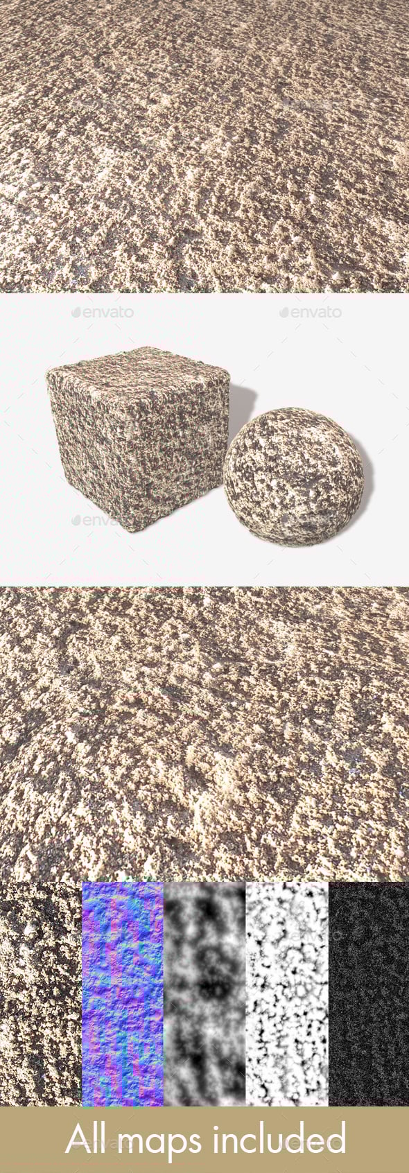 Clumpy Sand Seamless Texture by Lucky_Fingers | 3DOcean