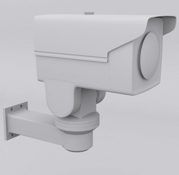 Bullet PTZ IP surveillance Camera - 3DOcean Item for Sale