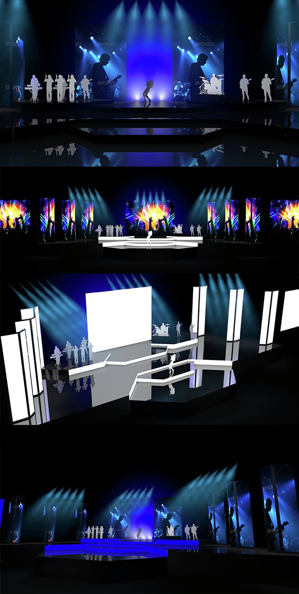 Stage Design vol. 3 - 3DOcean Item for Sale