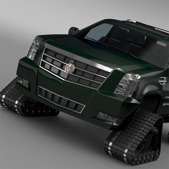 Cadillac Escalade Crawler - 3DOcean Item for Sale