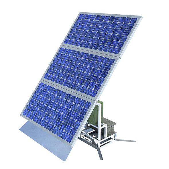 Single Stand Solar Panel RIGED - 3DOcean Item for Sale