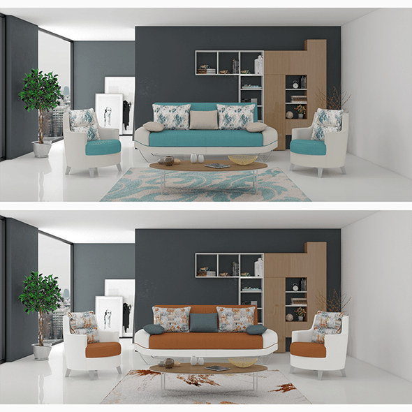 interior scene - 3DOcean Item for Sale