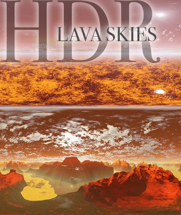 HDR Lava Skies - 3DOcean Item for Sale