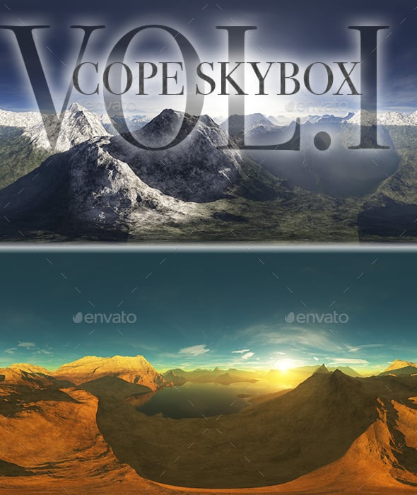 Cope Skybox Pack Vol.I - 3DOcean Item for Sale