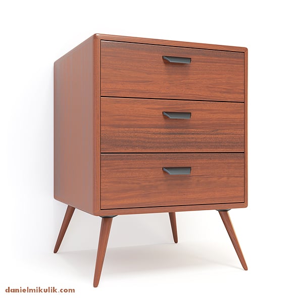 Retro Cupboard #7 - 3DOcean Item for Sale