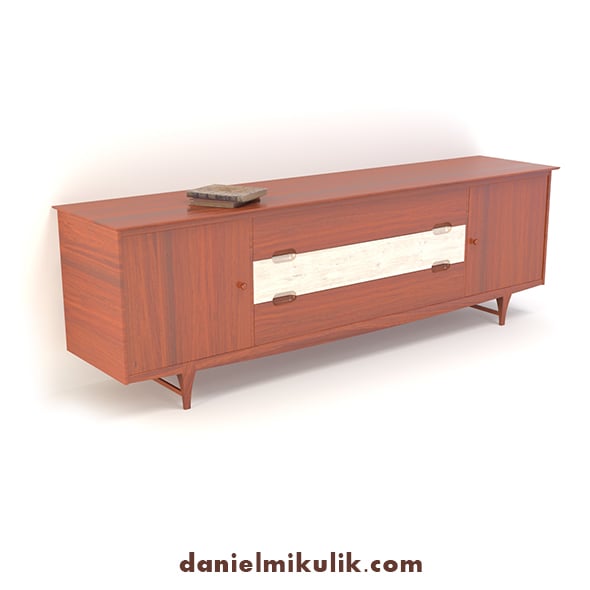 Retro Cupboard #8 - 3DOcean Item for Sale