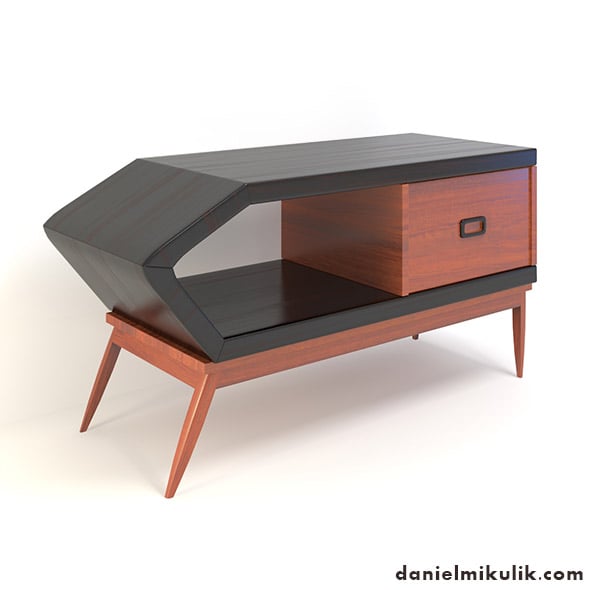 Retro Cupboard #9 - 3DOcean Item for Sale