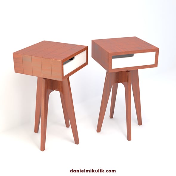 Retro Cupboard #10 - 3DOcean Item for Sale