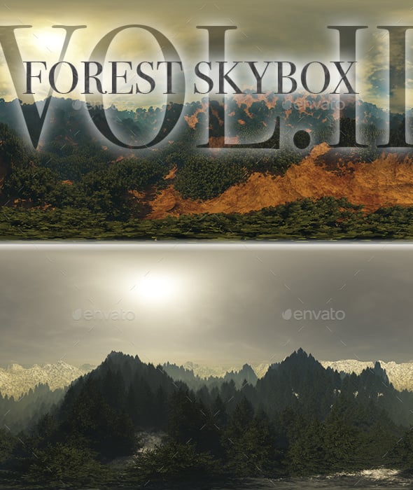 Forest Skybox Pack Vol.II - 3DOcean Item for Sale