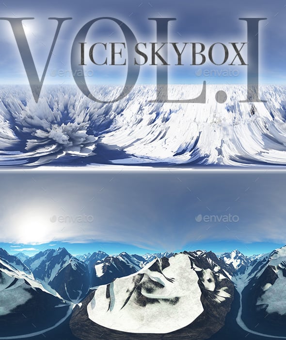 Ice Skybox Pack Vol.I - 3DOcean Item for Sale