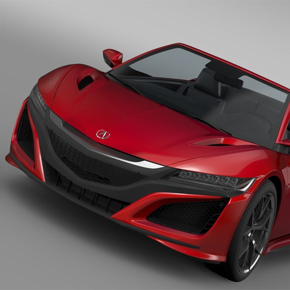 Acura NSX Cabriolet 2017 - 3DOcean Item for Sale