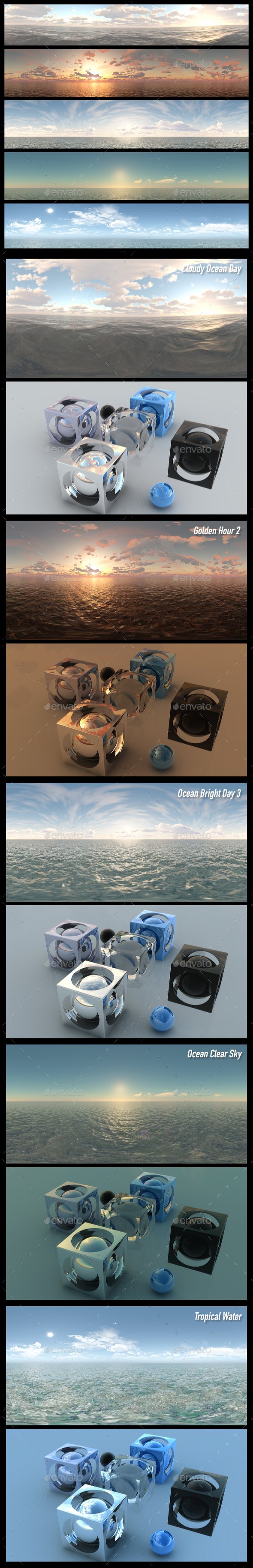 HDRI Pack 7 - 3DOcean Item for Sale