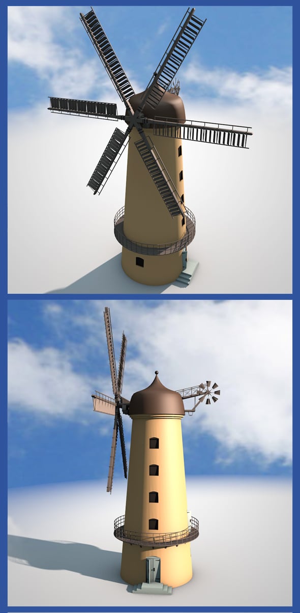 Windmill - 3DOcean Item for Sale