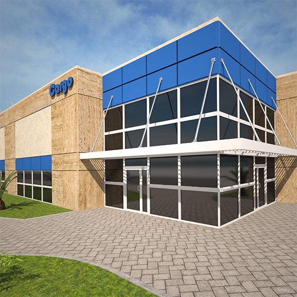 Magazine Building2 - 3DOcean Item for Sale