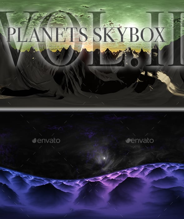 Planets Skybox Pack Vol.II - 3DOcean Item for Sale