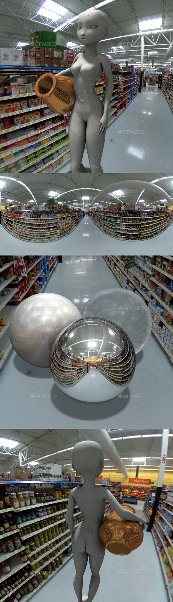 Supermarket HDRI - 3DOcean Item for Sale