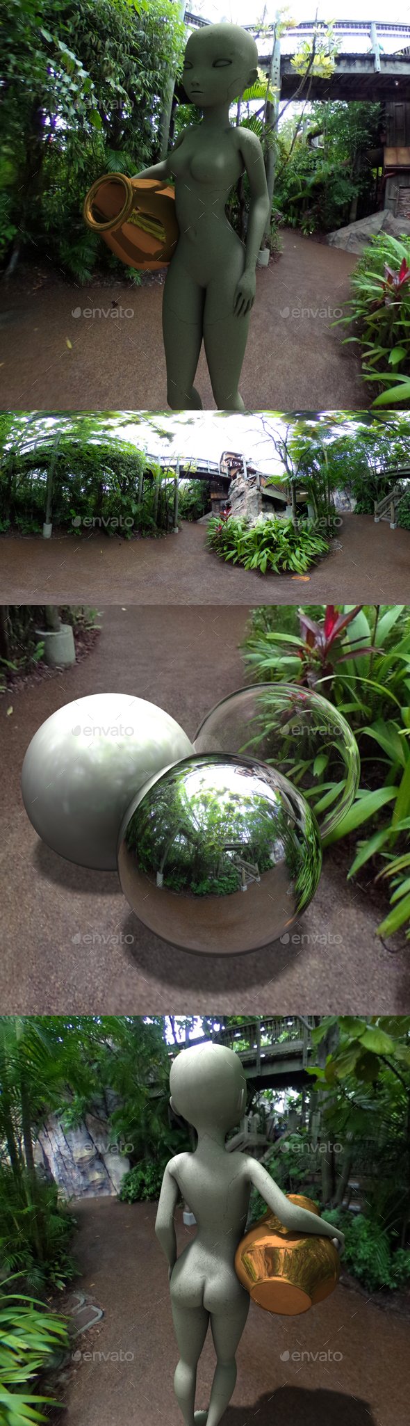 Jungle Clearing HDRI - 3DOcean Item for Sale