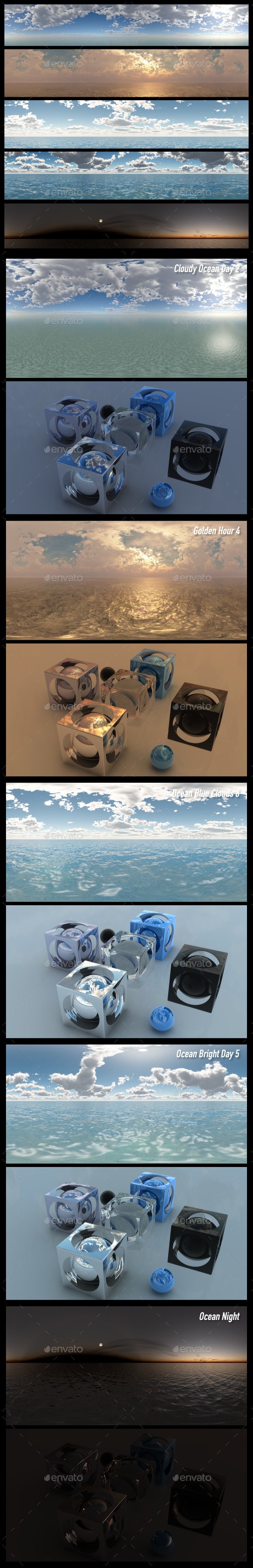 HDRI Pack 9 - 3DOcean Item for Sale