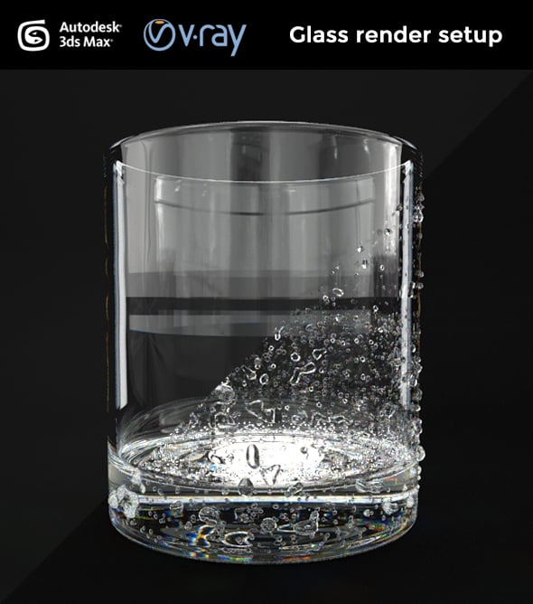 Vray Glass Render Setup - 3DOcean Item for Sale