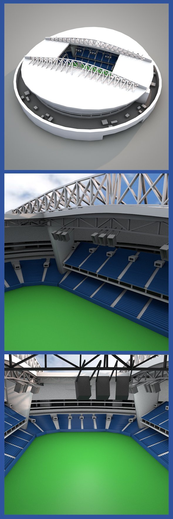 Dragon Stadium - 3DOcean Item for Sale