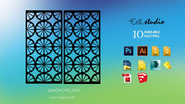 lemon 3d screen pd_N01 - 3DOcean Item for Sale