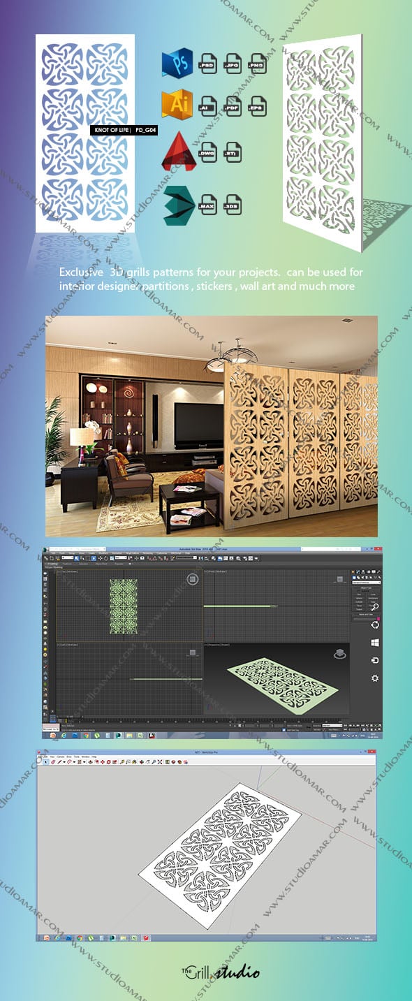knot of life (3d screen) PD_A01 - 3DOcean Item for Sale