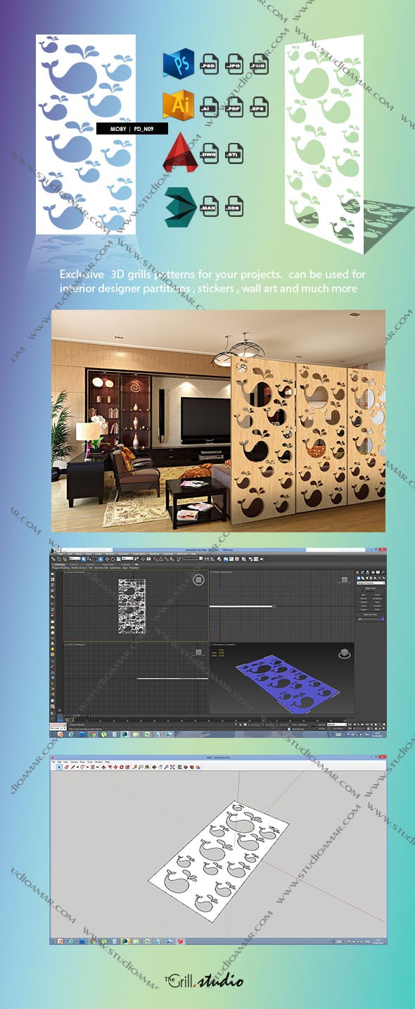 moby (3d screens) Pd-N09 - 3DOcean Item for Sale