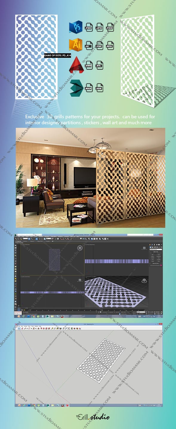 Game of Dots (3D Screen) PD_A14 - 3DOcean Item for Sale