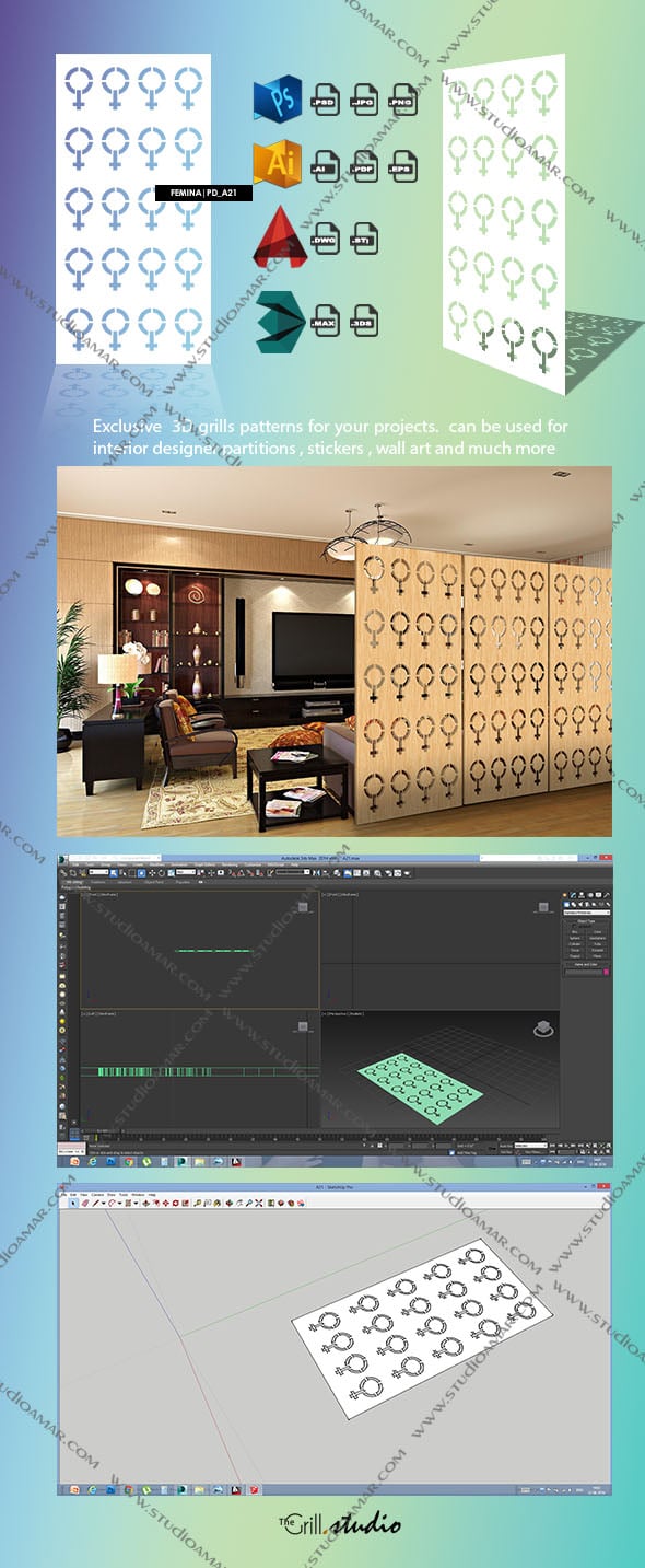 femina (3D screen) PD_A21 - 3DOcean Item for Sale