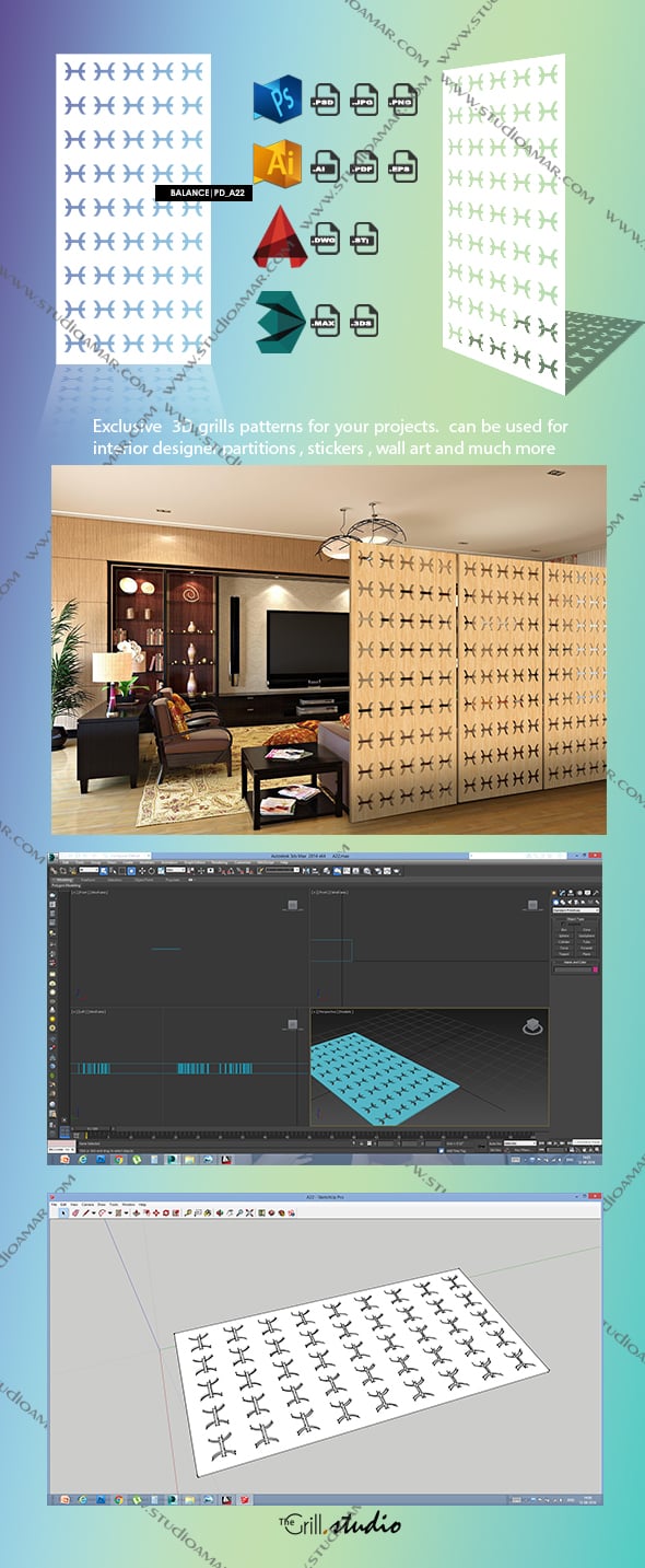 Balance (3D screen ) PD_A22 - 3DOcean Item for Sale