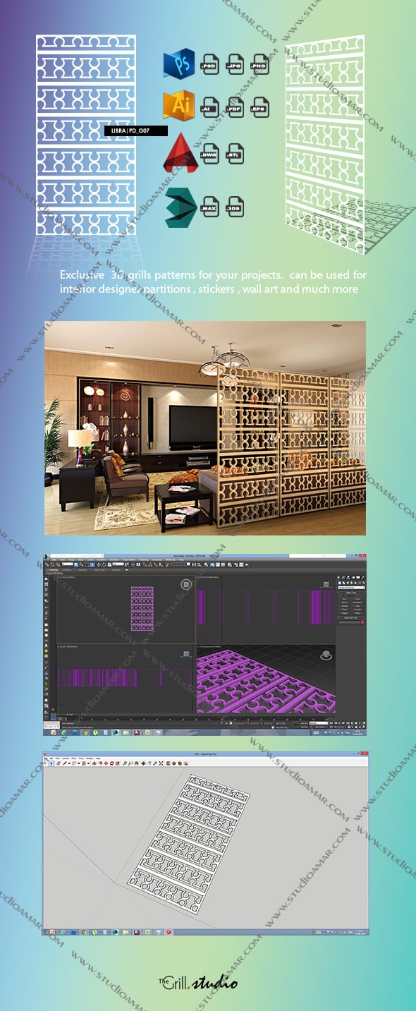 libra (3D screen) PD_G07 - 3DOcean Item for Sale