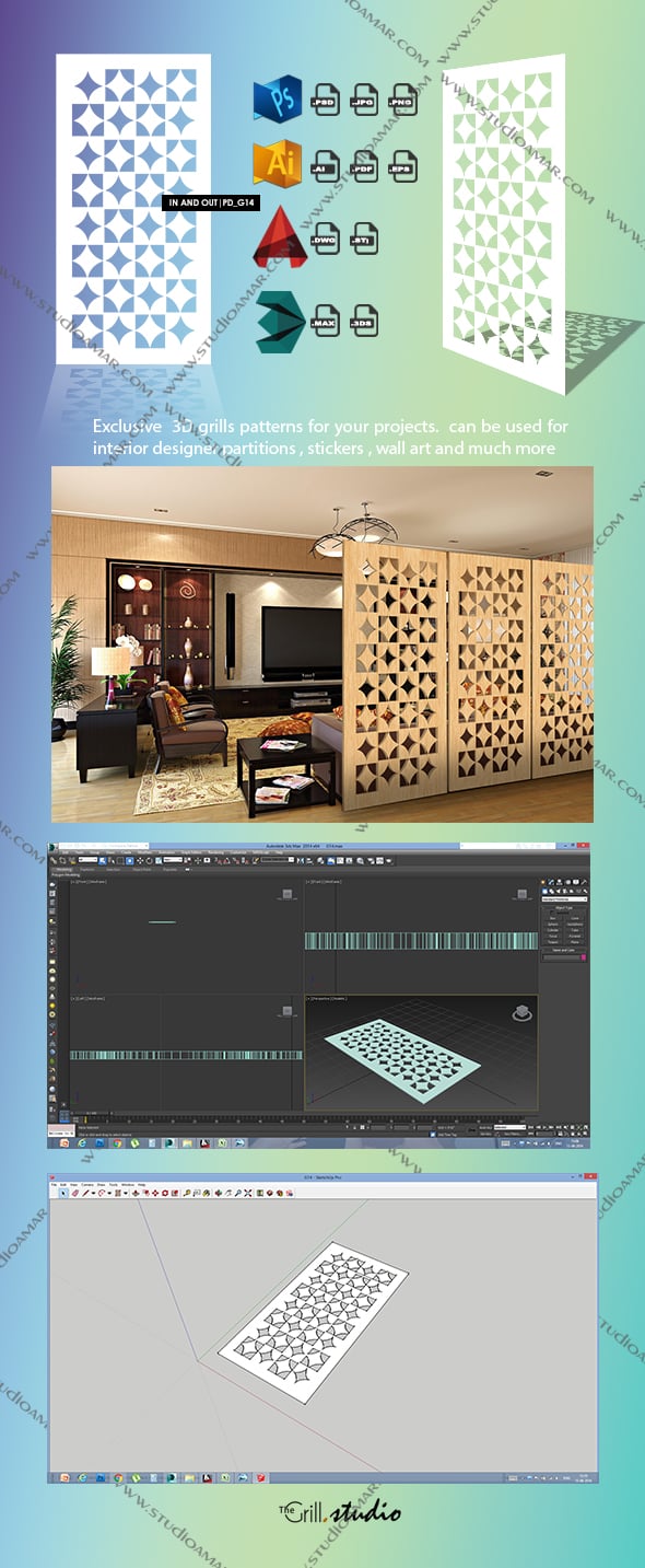 In and out (3D screen) PD_G14 - 3DOcean Item for Sale