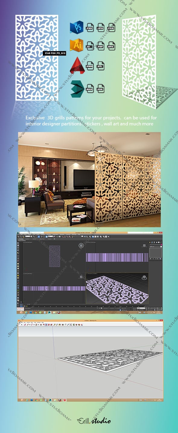 Star (3d screens) PD_N15 - 3DOcean Item for Sale