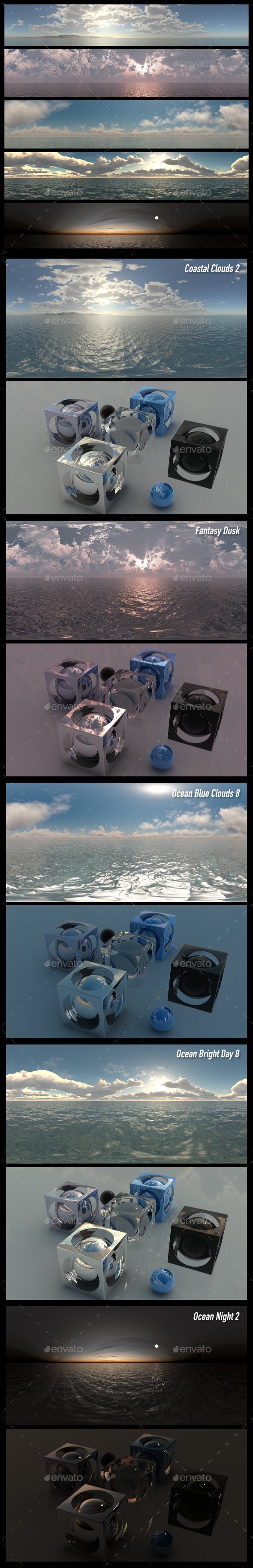 HDRI Pack 12 - 3DOcean Item for Sale