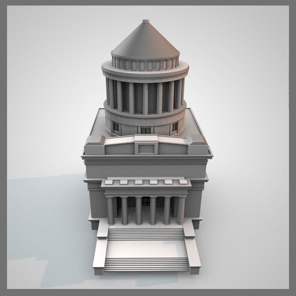 Ulysses S. Grant's Tomb - 3DOcean Item for Sale