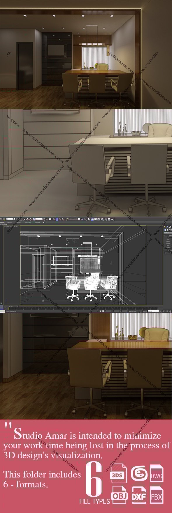 Realistic MD Room 201 - 3DOcean Item for Sale