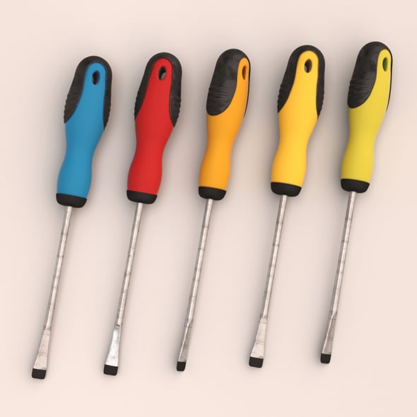 Screwdriver - 3DOcean Item for Sale