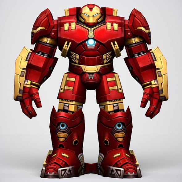 Iron Man Hulkbuster Armor - 3DOcean Item for Sale