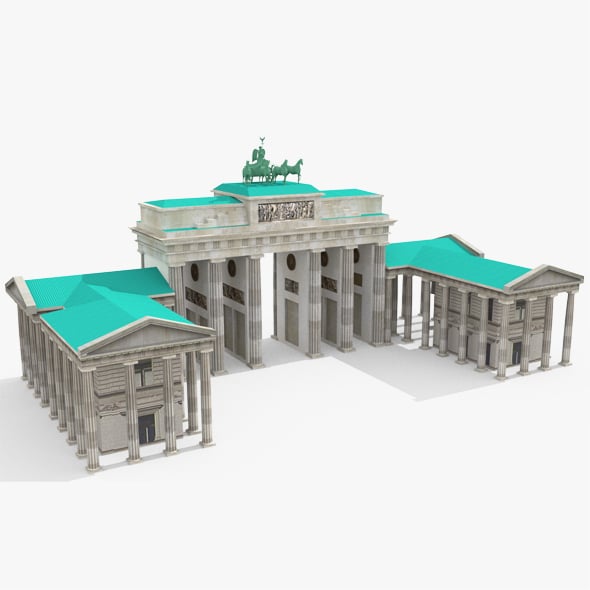 Brandenburg Gate - 3DOcean Item for Sale