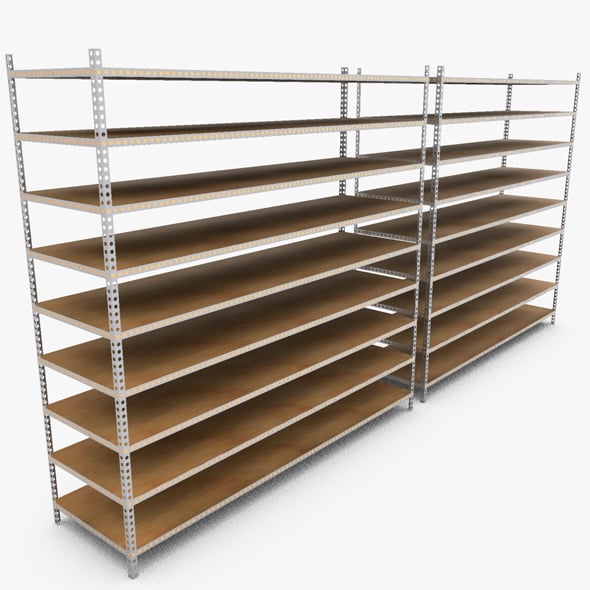 Industrial Rack - 3DOcean Item for Sale