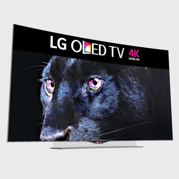 LG OLED 4k TV - 3DOcean Item for Sale