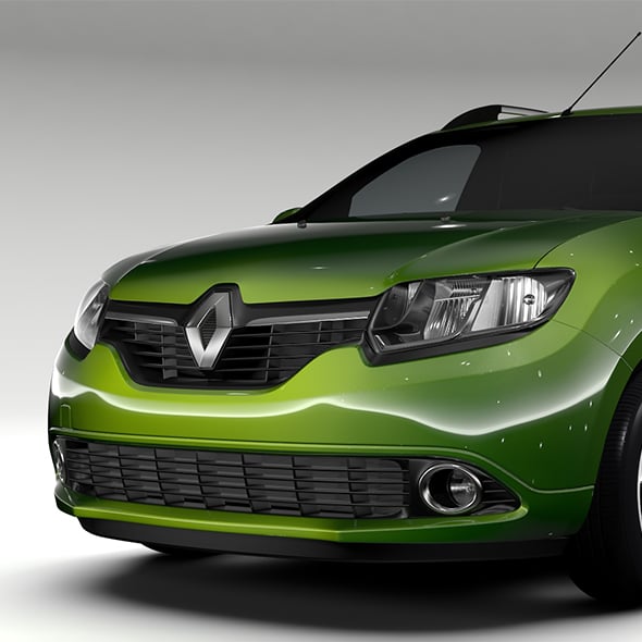Renault Logan VAN 2016 - 3DOcean Item for Sale