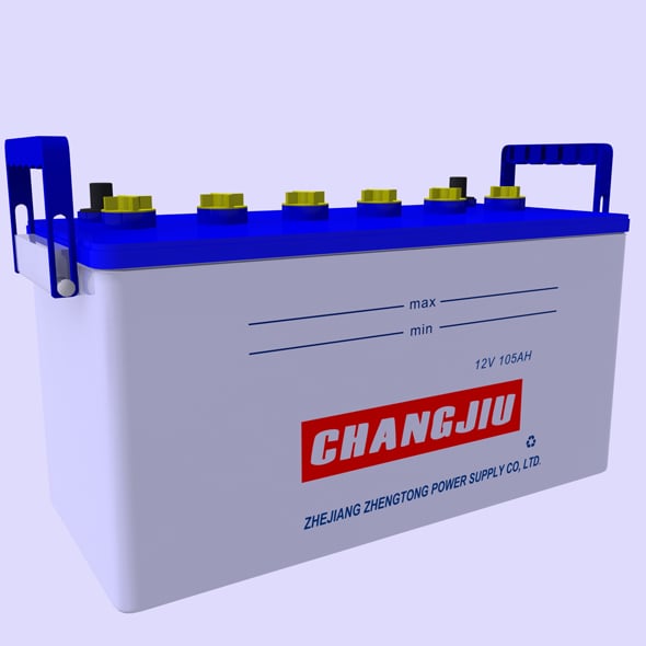Car Battery - 3DOcean Item for Sale