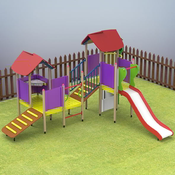 Kids Playground - 3DOcean Item for Sale
