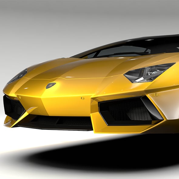 Lamborghini Aventador Flying 2017 - 3DOcean Item for Sale