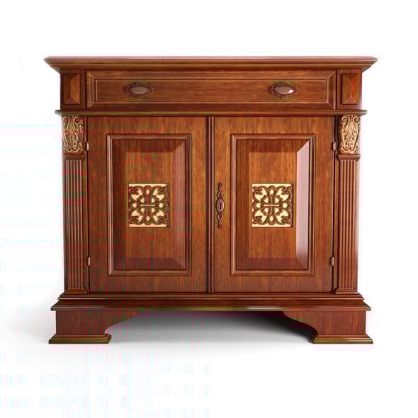Puccini Ciliegio sideboard - 3DOcean Item for Sale
