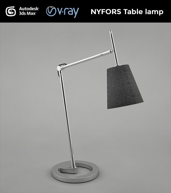 NYFORS Table Lamp - 3DOcean Item for Sale