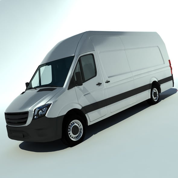 Freighliner Mercedes Dodge sprinter van - 3DOcean Item for Sale