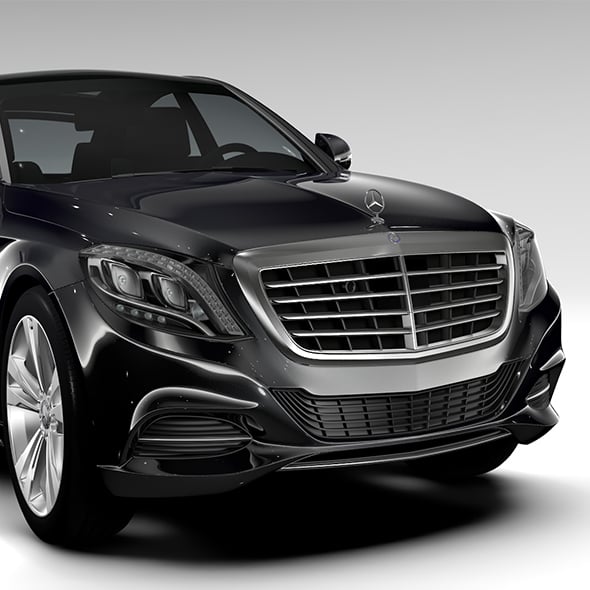 Mercedes Benz S 300 BlueTec Hybrid W222 2016 - 3DOcean Item for Sale